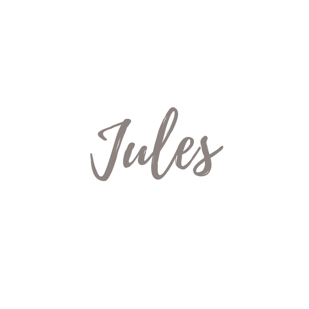 Jules In Cursive ABOUT – J u l e s C o u t u r e